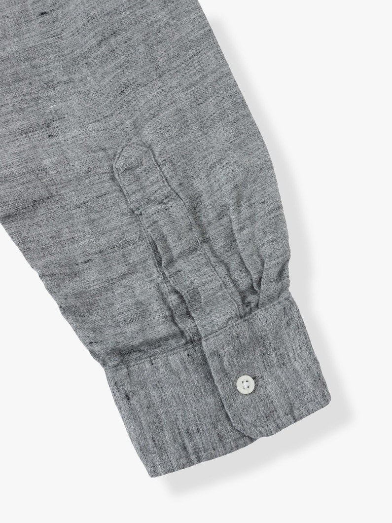Finbar Linen Shirt（Gray） 詳細画像 gray 6