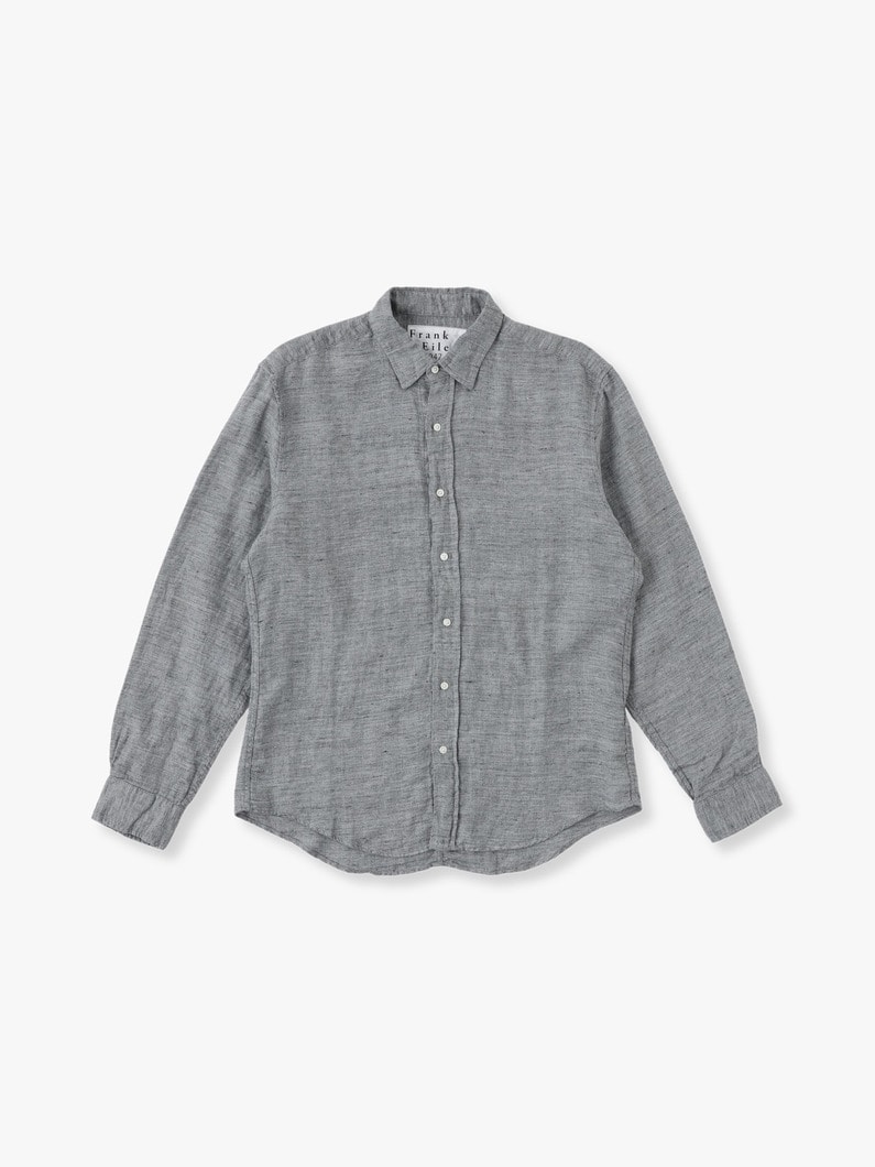 Finbar Linen Shirt（Gray） 詳細画像 gray 1