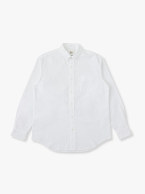 Thomas Maison Oxford Button Down Shirt 詳細画像 off white
