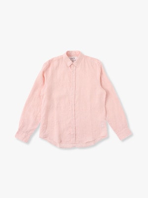 Finbar Linen Shirt（Pink） 詳細画像 pink