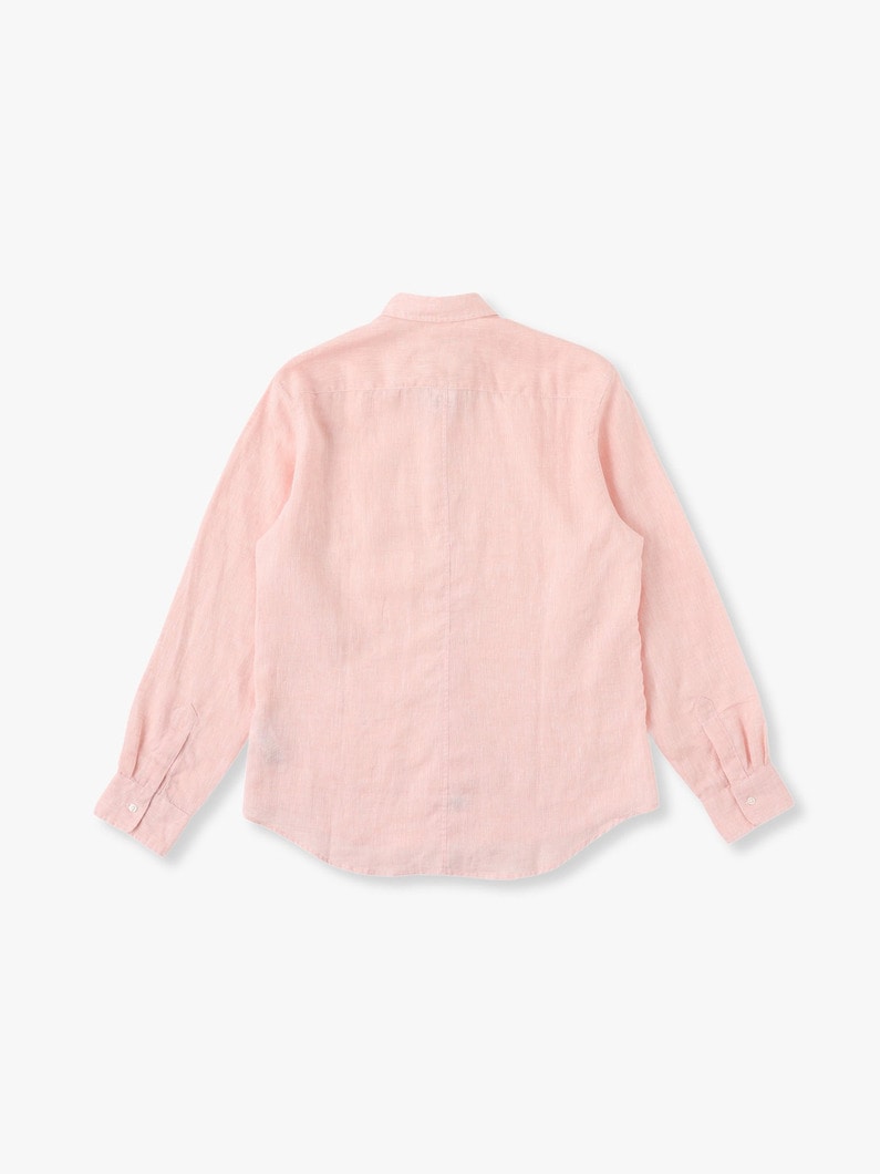 Finbar Linen Shirt（Pink） 詳細画像 pink 2