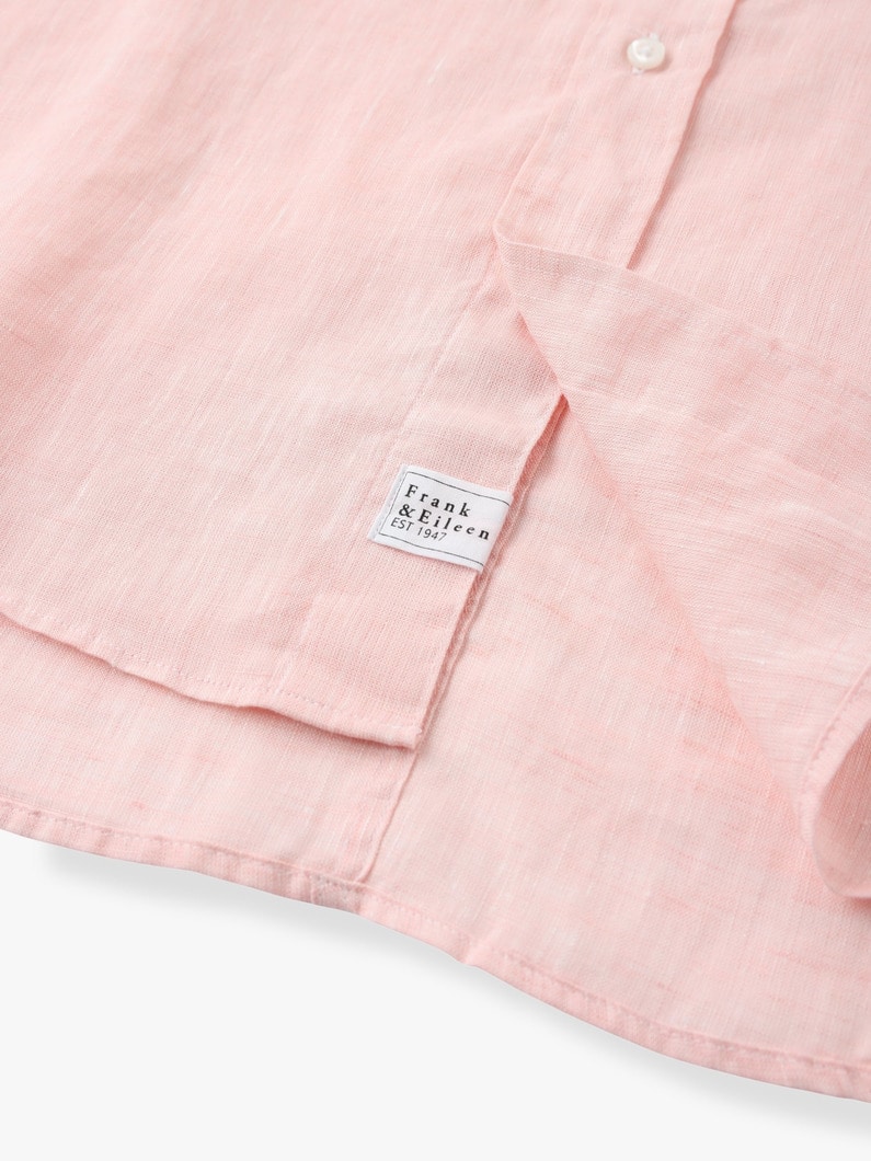Finbar Linen Shirt（Pink） 詳細画像 pink 4