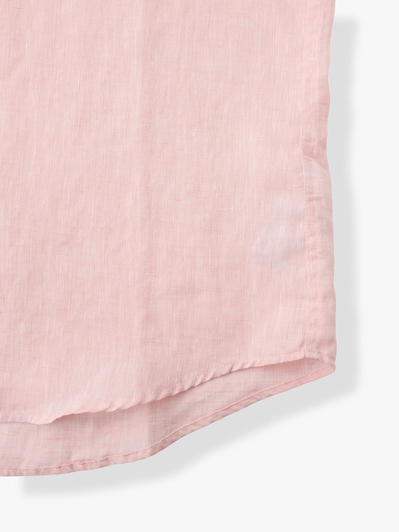 Finbar Linen Shirt（Pink） 詳細画像 pink 5