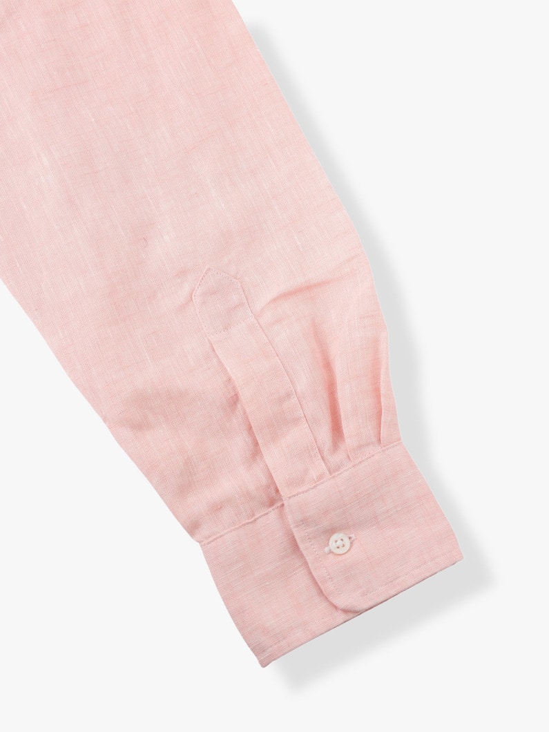 Finbar Linen Shirt（Pink） 詳細画像 pink 6