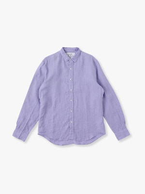 Finbar Linen Shirt（Purple） 詳細画像 purple