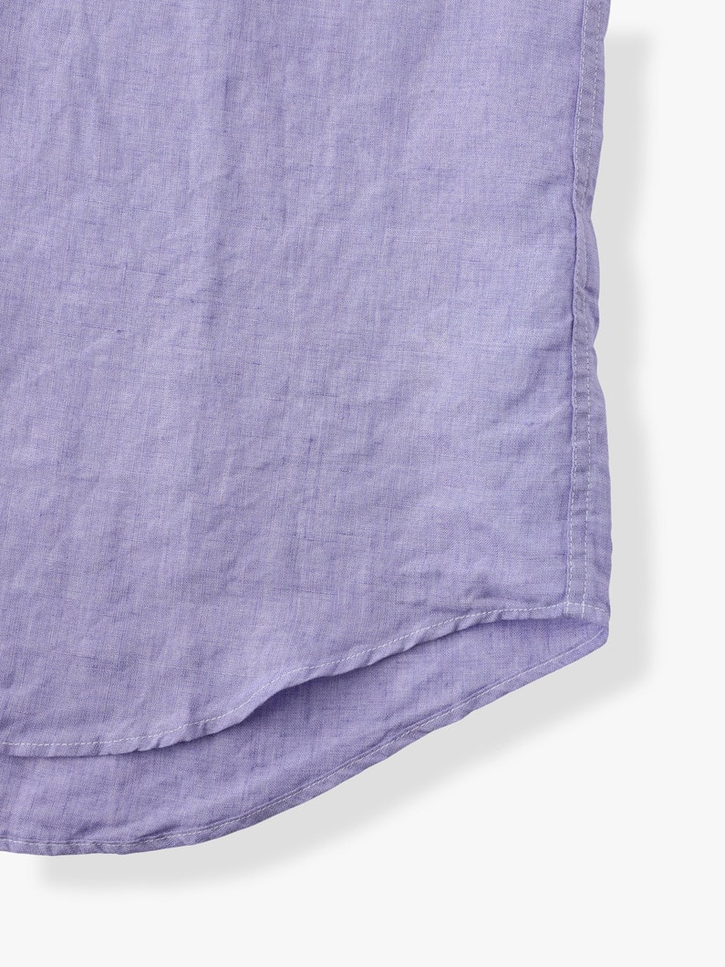 Finbar Linen Shirt（Purple） 詳細画像 purple 5