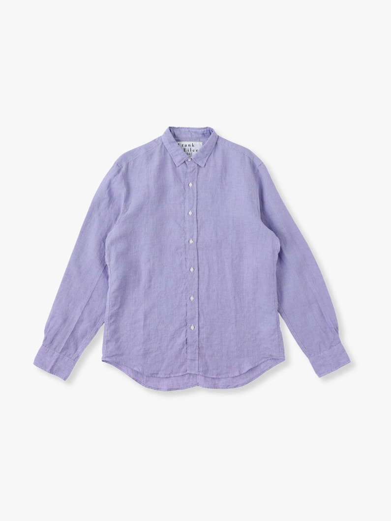 Finbar Linen Shirt（Purple） 詳細画像 purple 1