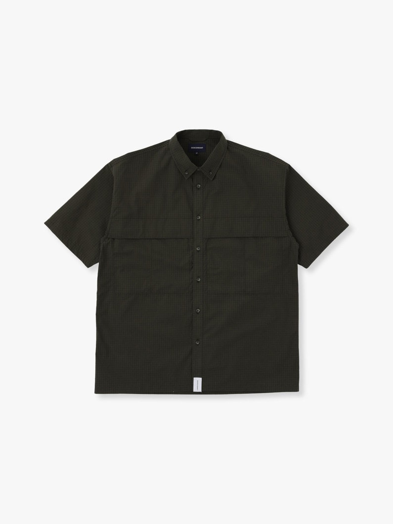Scale Checked Fishing Shirt 詳細画像 olive 1