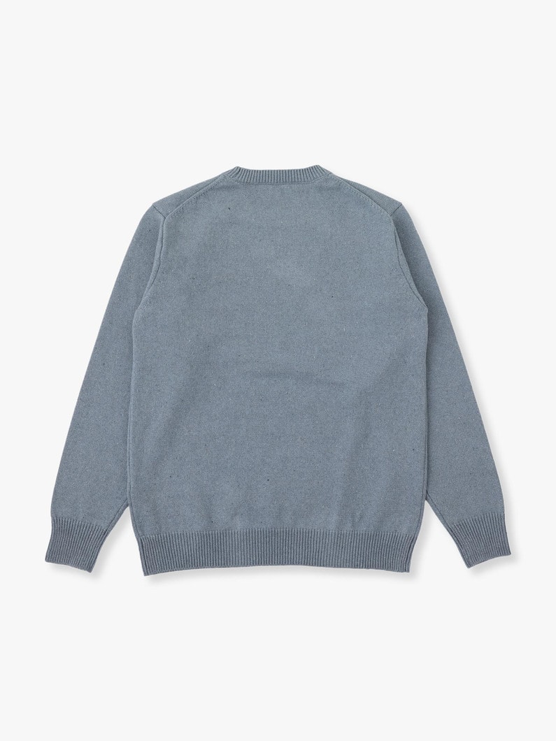 Recycled Denim Sweater 詳細画像 blue 3