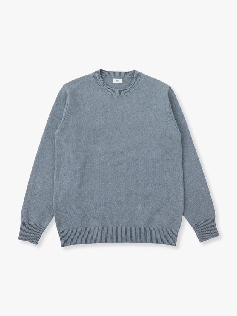 Recycled Denim Sweater 詳細画像 blue 2