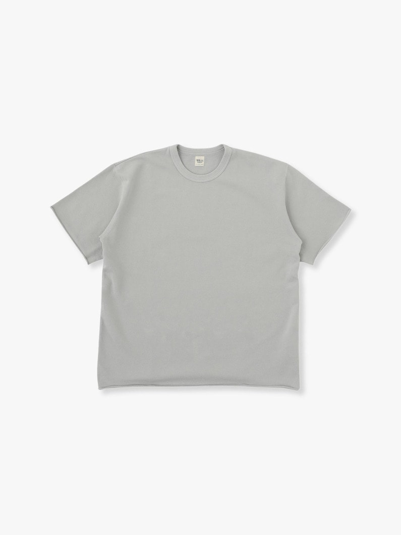 French Terry Cut Off Crew Neck Tee 詳細画像 gray 1