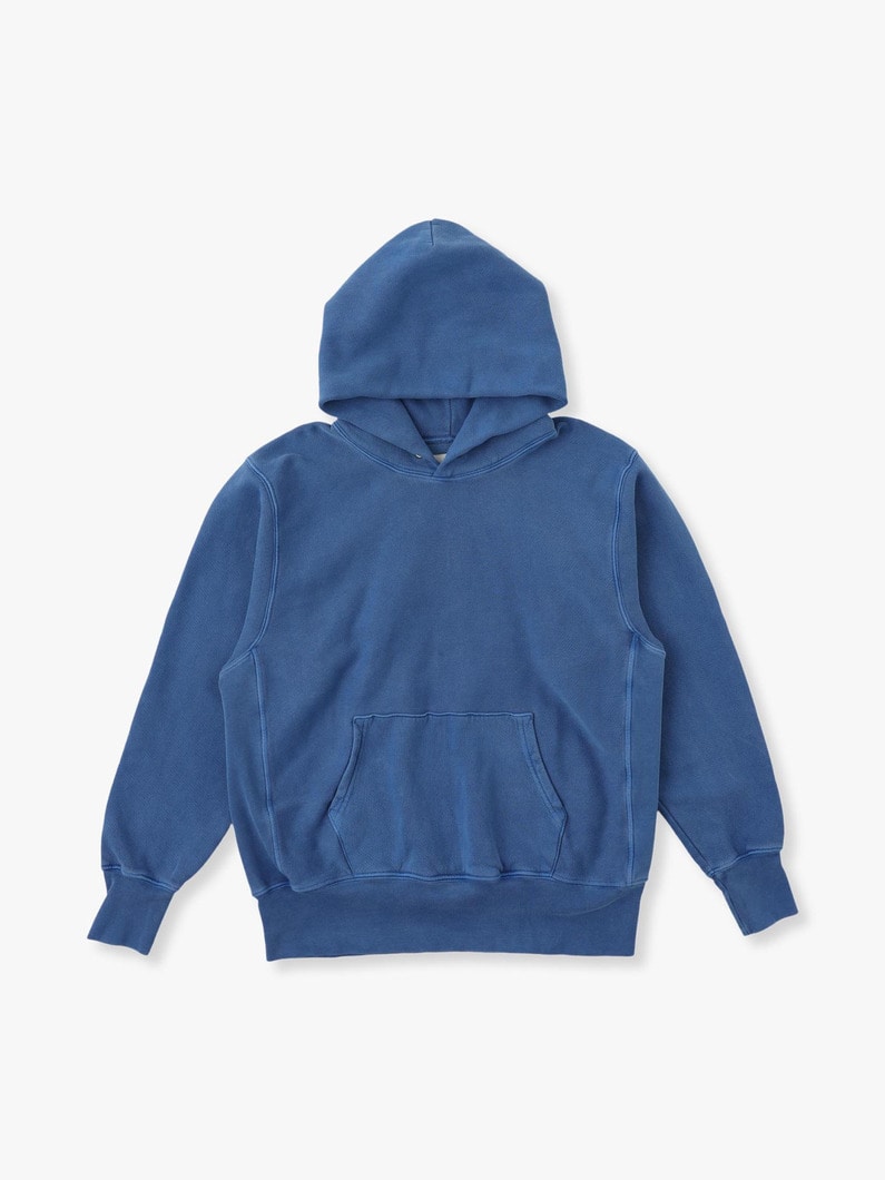 Cropped Pullover Hoodie 詳細画像 blue 2