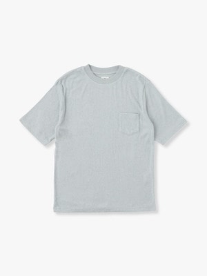 Over Sized Pile Tee 詳細画像 blue