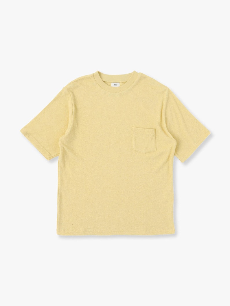 Over Sized Pile Tee 詳細画像 yellow 1