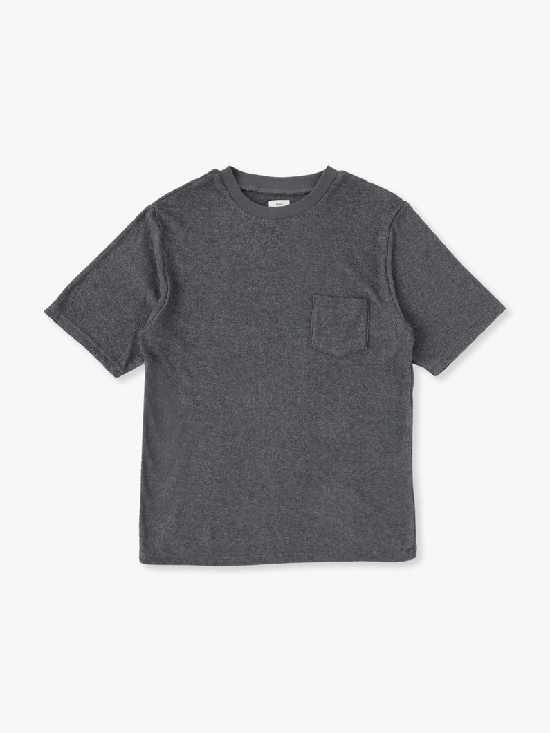 Over Sized Pile Tee 詳細画像 charcoal gray 1