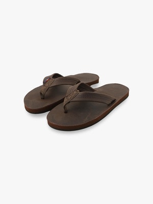 Classic Leather Single Layer Sandals (men) 詳細画像 brown