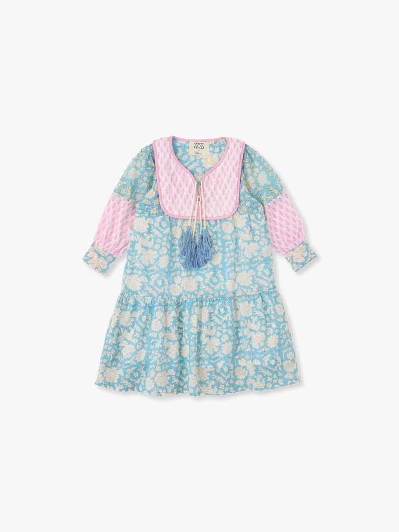Padra Cotton Jodhur Dress (kids) 詳細画像 blue 4