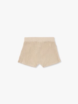 Essential Knit Shorts 詳細画像 off white
