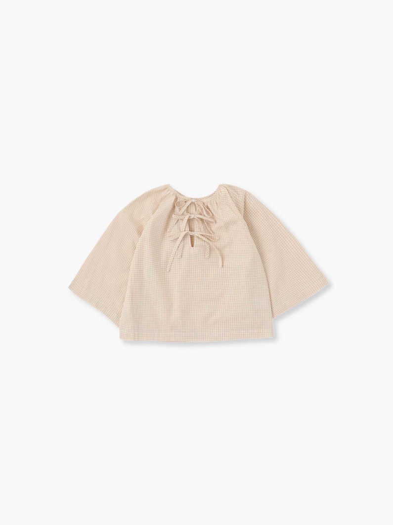 Kids Belle Checked Blouse 詳細画像 other 1