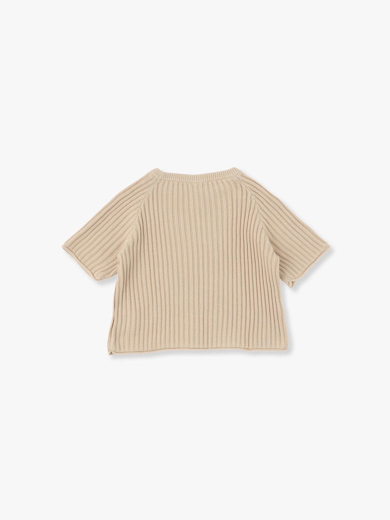 Essential Knit Tee 詳細画像 off white 2