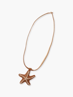 Kids Starfish Necklace 詳細画像 brown