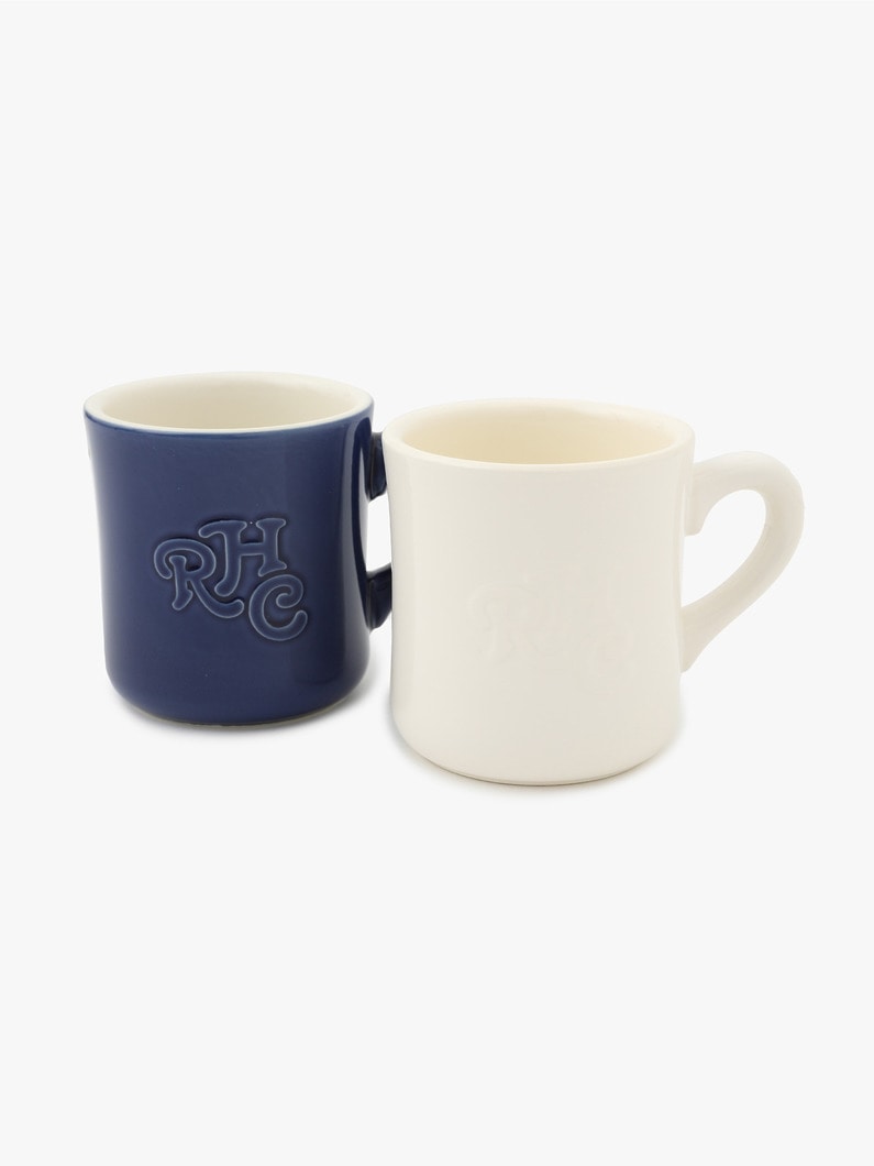 RHC Emboss Logo Mug Set (navy/white) 詳細画像 other 2