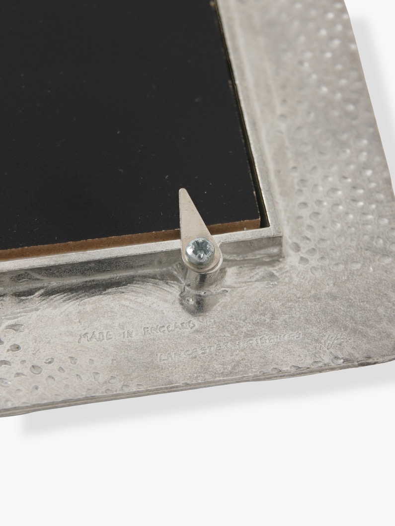 Shagreen Photo Frame（3.5×3.5 inch） 詳細画像 silver 2