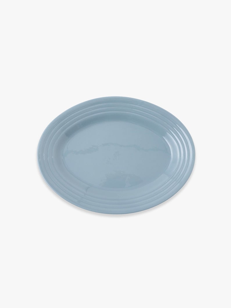 Oval Plate (Medium) 詳細画像 light blue 2
