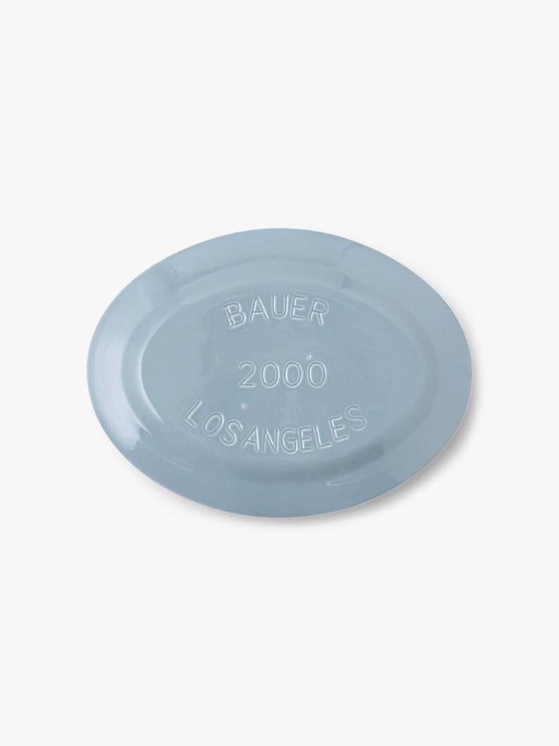 Oval Plate (Medium) 詳細画像 light blue 3