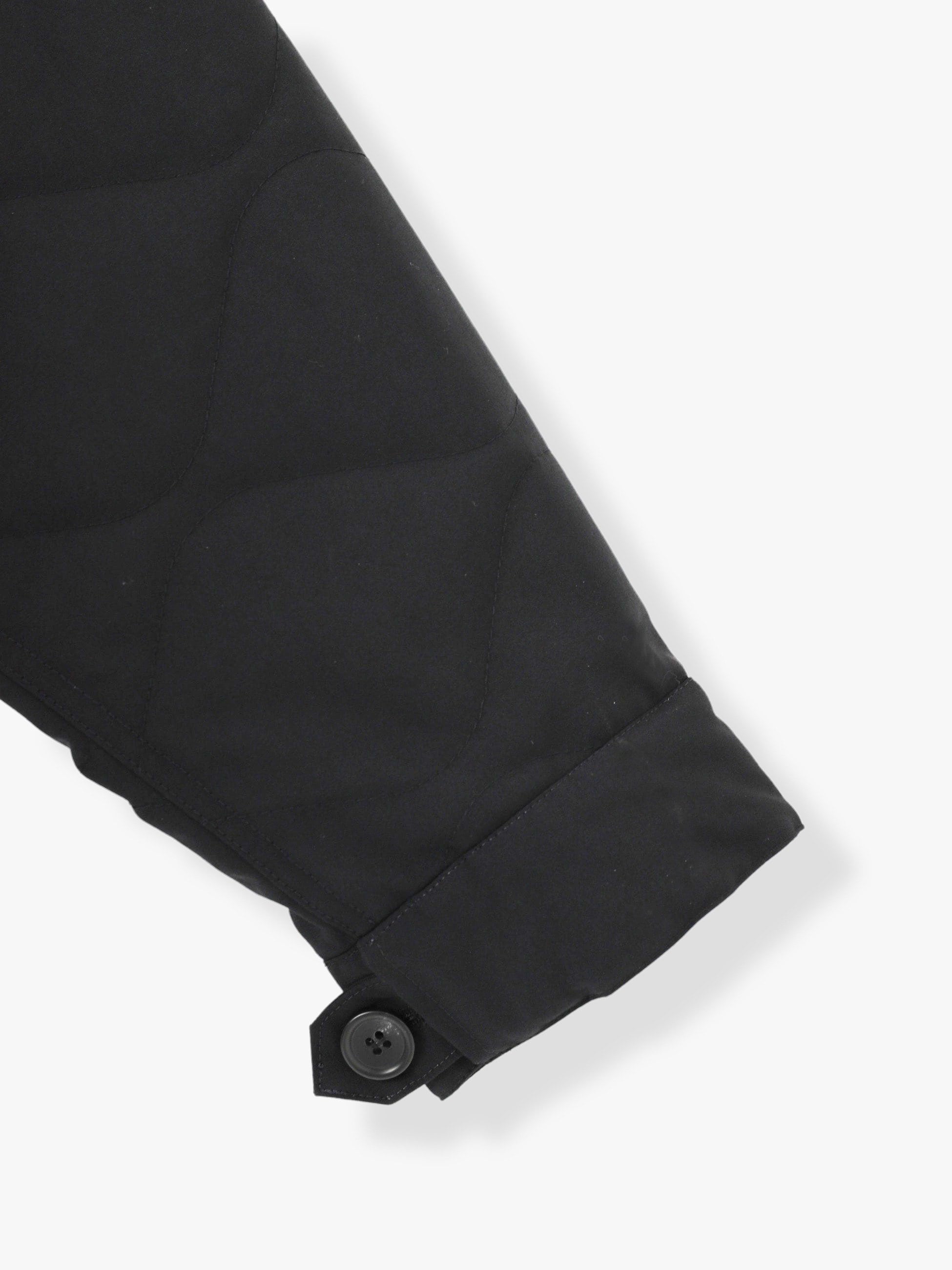 Recycle Shell Taffeta Quilting Mods Coat (black)｜VACHEMENT