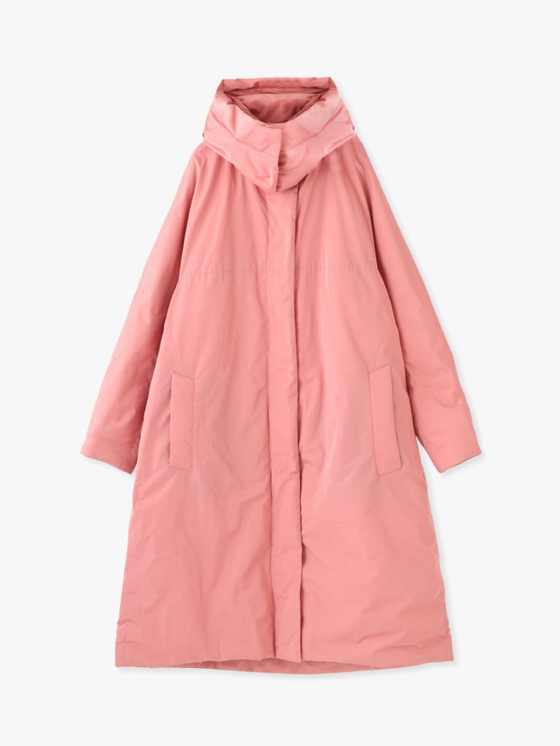 Forme Down Hooded Long Coat 詳細画像 pink 4