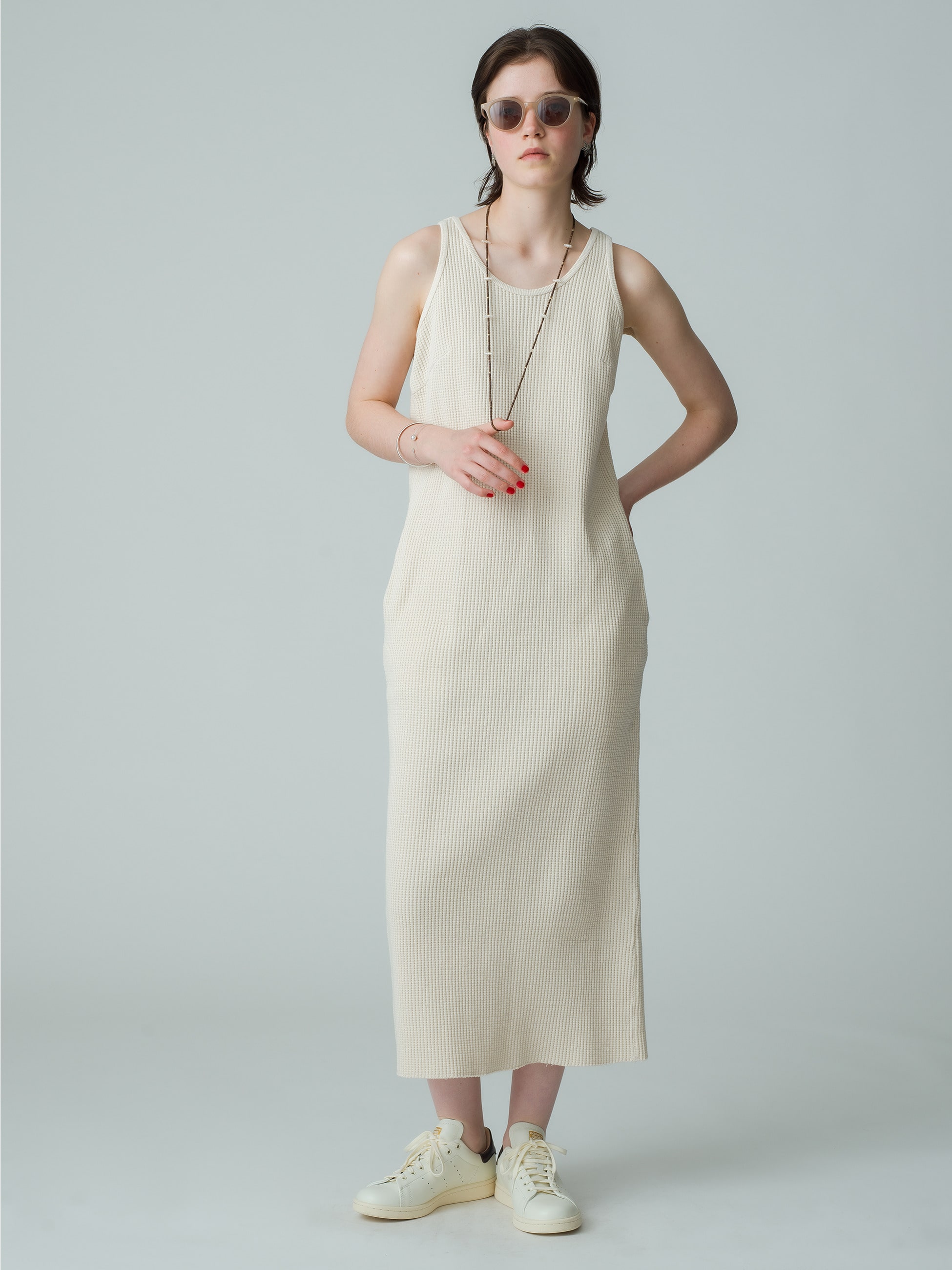 Waffle American Sleeveless Dress｜RHC(アールエイチシー)｜Ron Herman