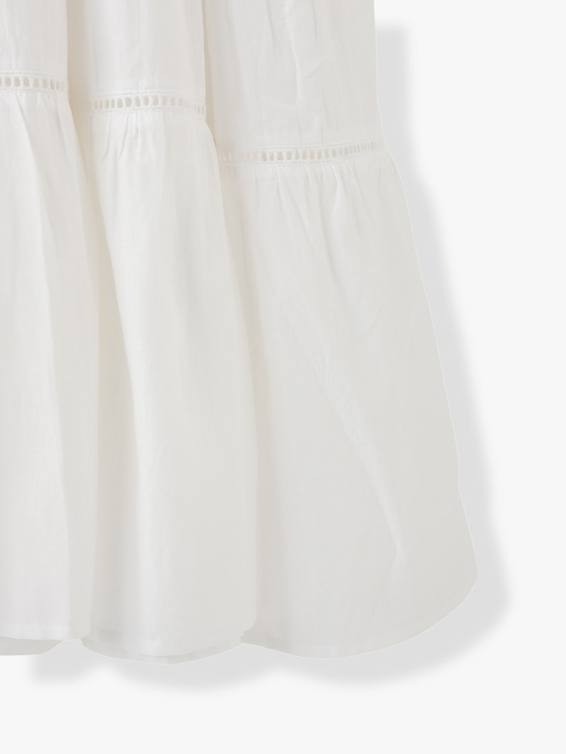 Maida Midi Dress (white) 詳細画像 white 5