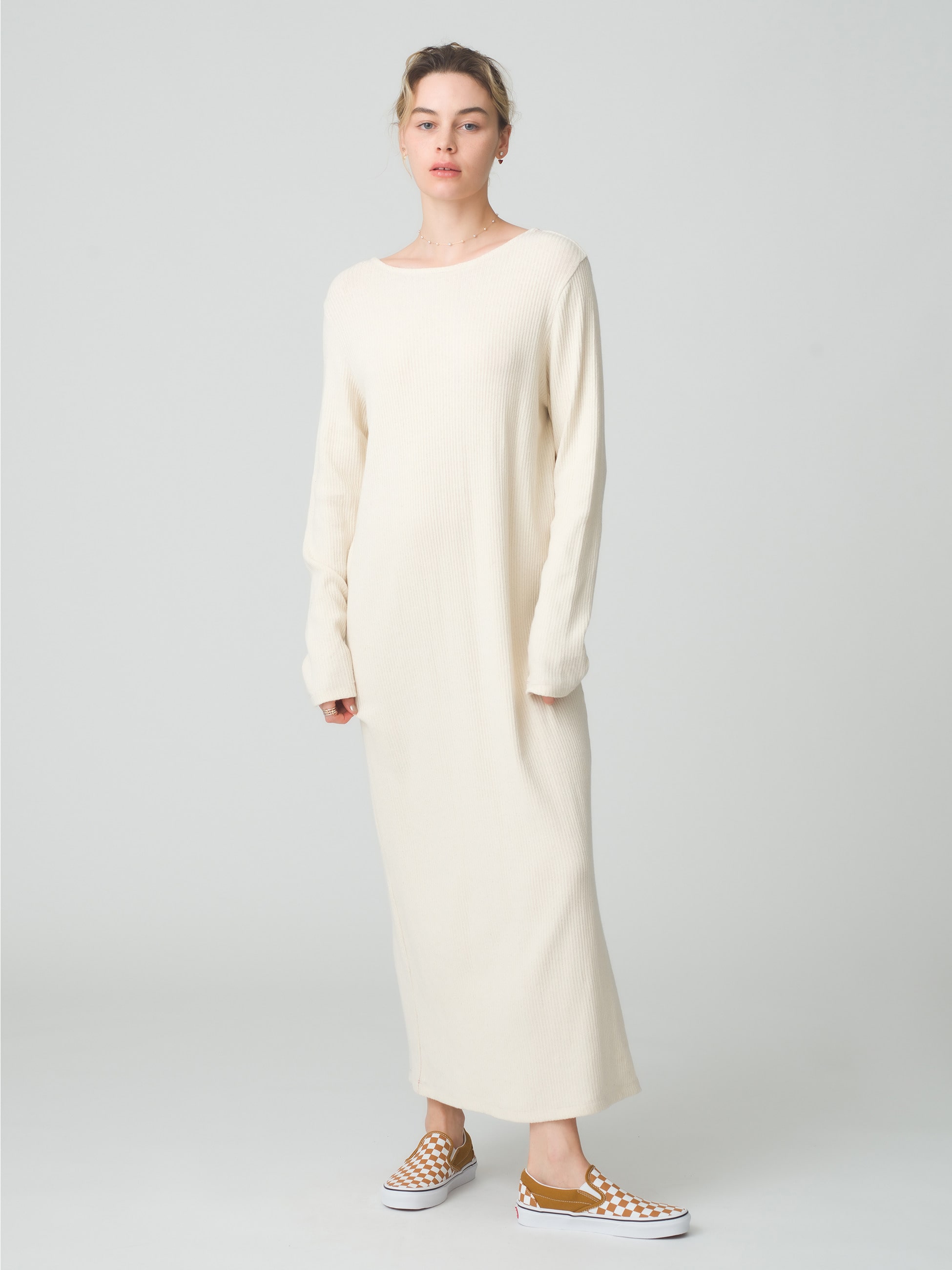 Organic Cotton Rib Dress｜RHC(アールエイチシー)｜Ron Herman
