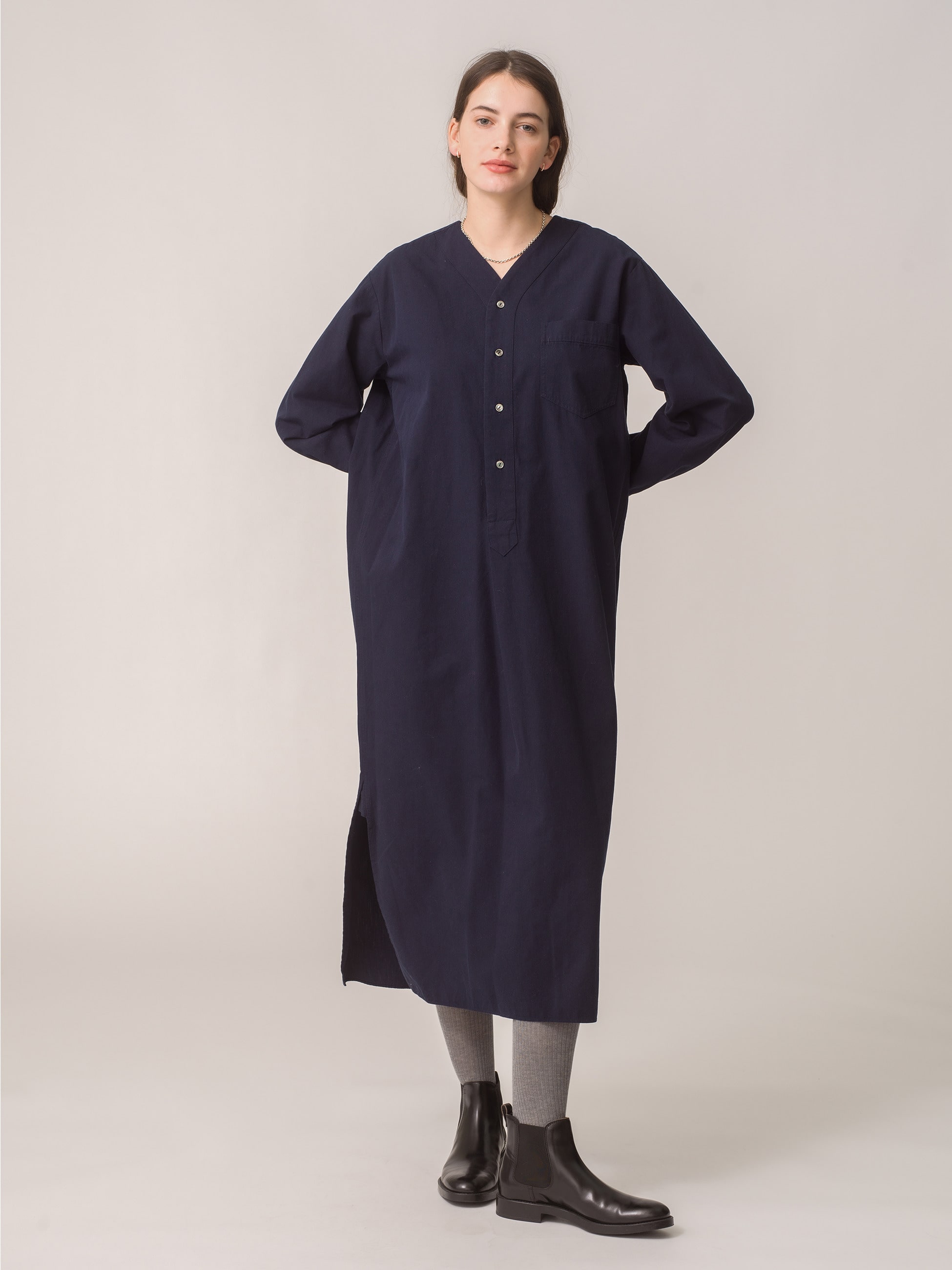 Baseball Shirt Dress｜TEN × Ron Herman(テン)｜Ron Herman