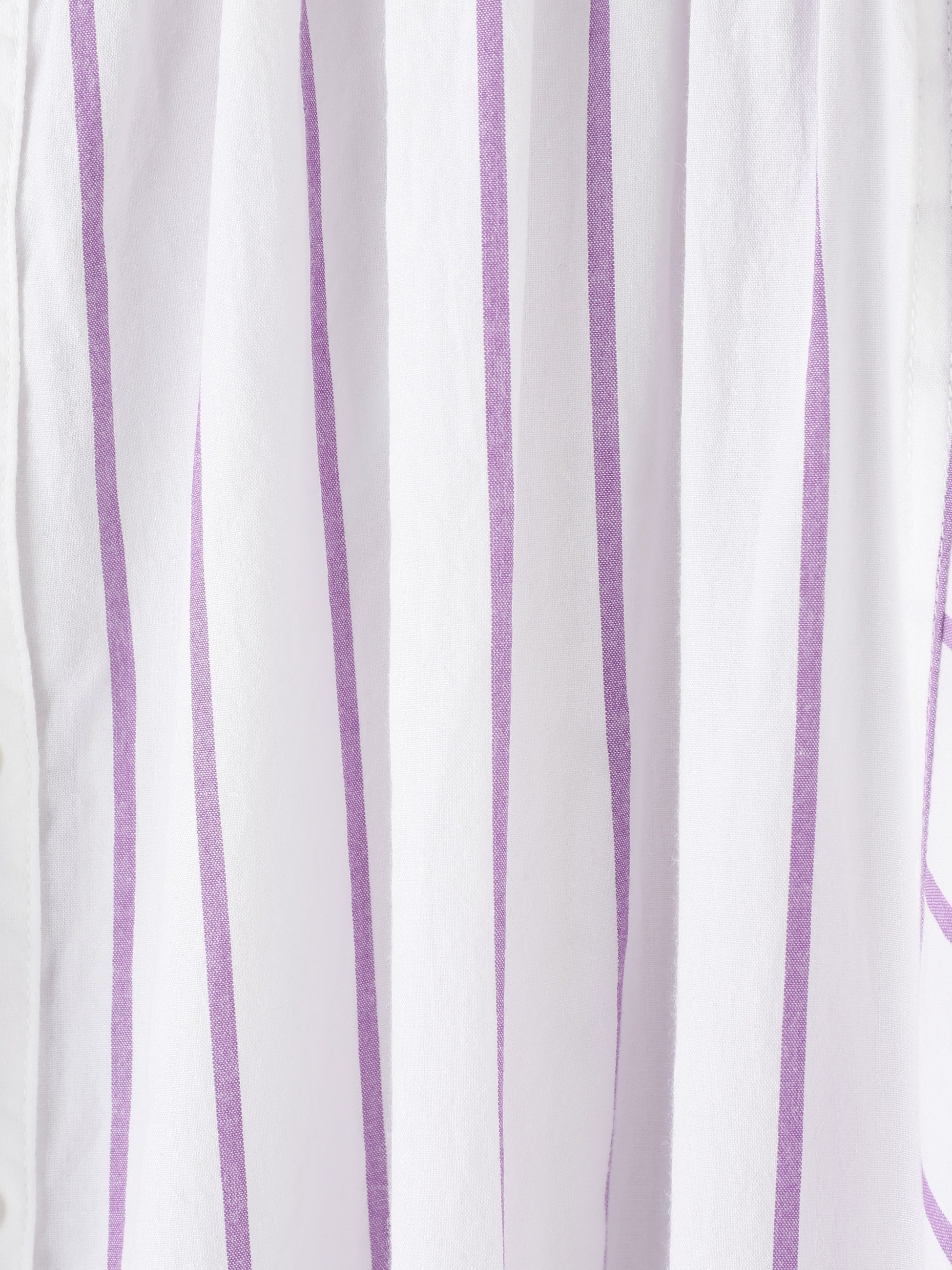 Striped Caftan Dress (purple) 詳細画像 purple 4