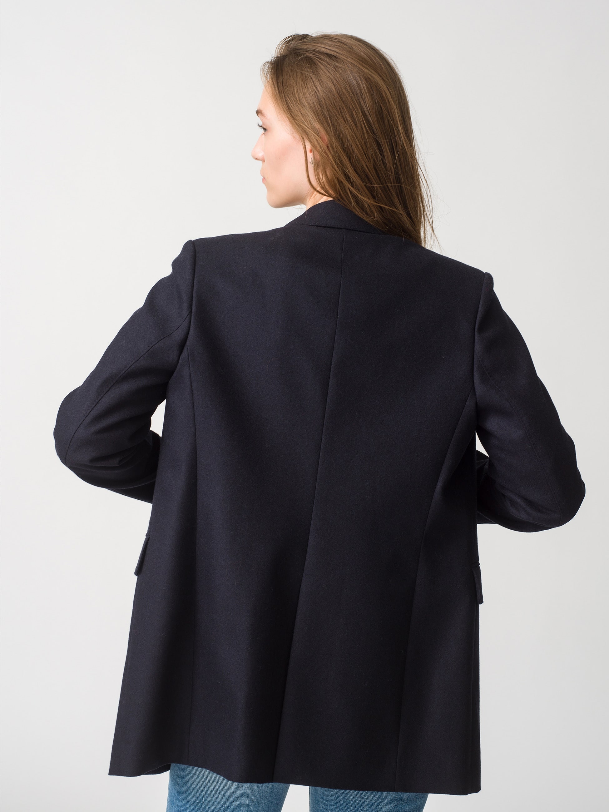 Wool Cashmere Poplin Jacket｜ebure(エブール)｜Ron Herman