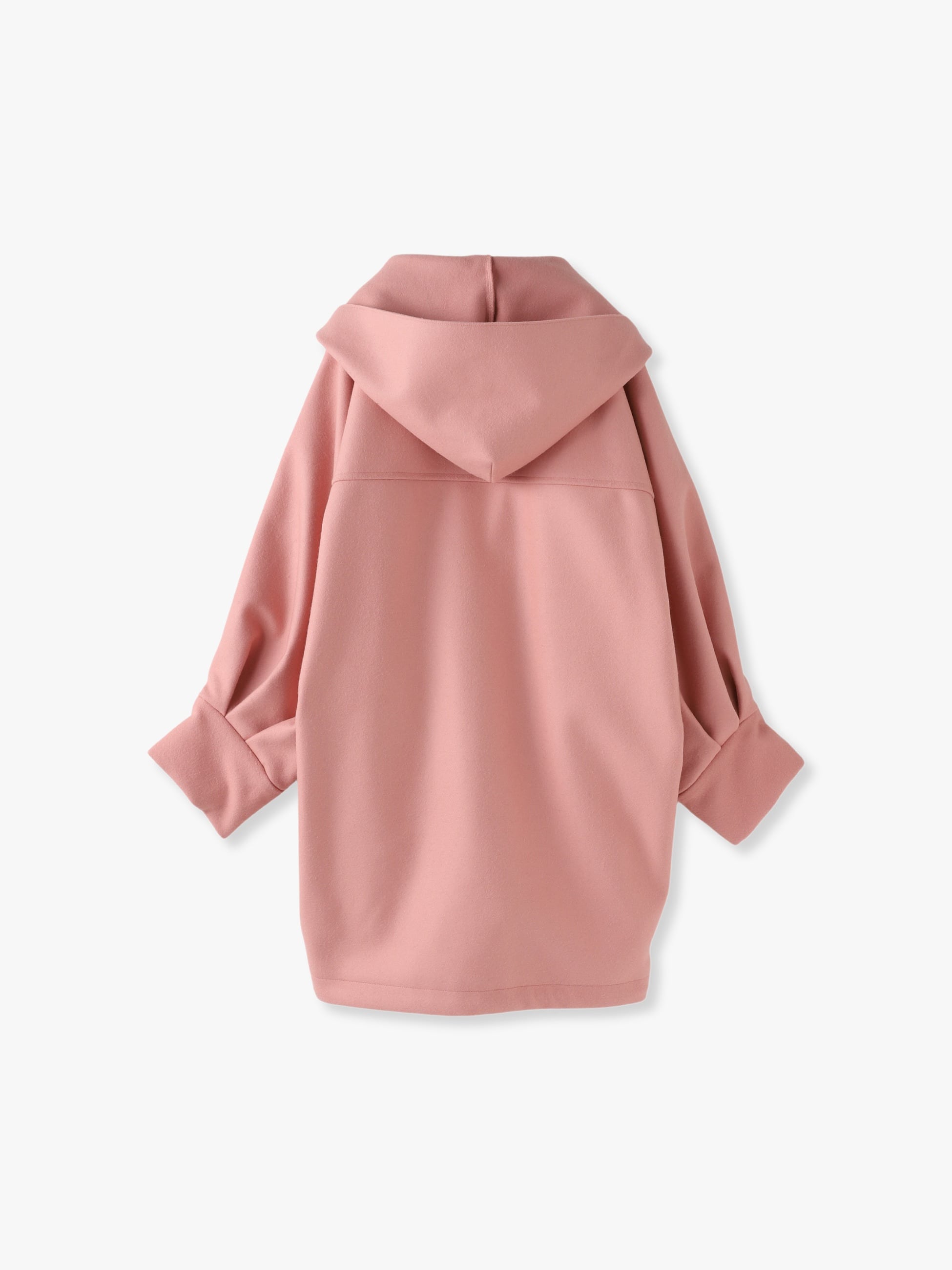 Melton Hoodie Coat (pink)｜mtmodelist(エムティーモデリスト)｜Ron