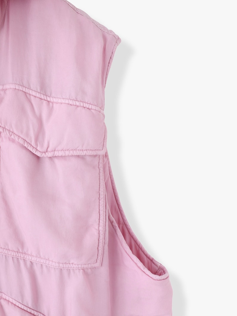 Oversized Vest 詳細画像 pink 5