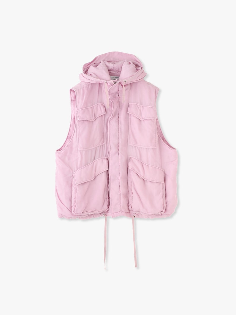 Oversized Vest 詳細画像 pink 1