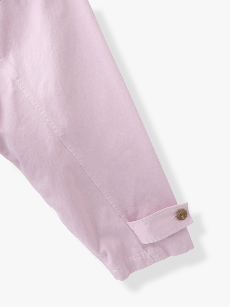 Organic Garment Dyed Jacket 詳細画像 pink 5