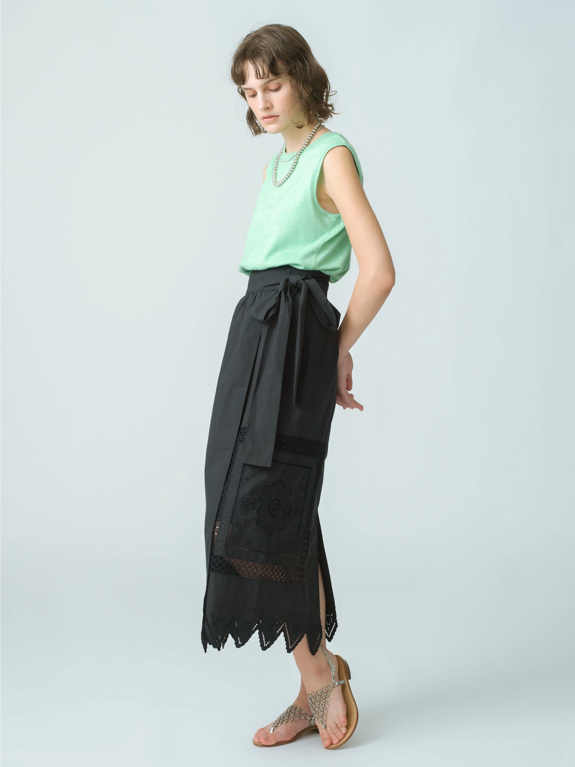 Embroidery Lace Wrap Skirt｜Ron Herman(ロンハーマン)｜Ron Herman