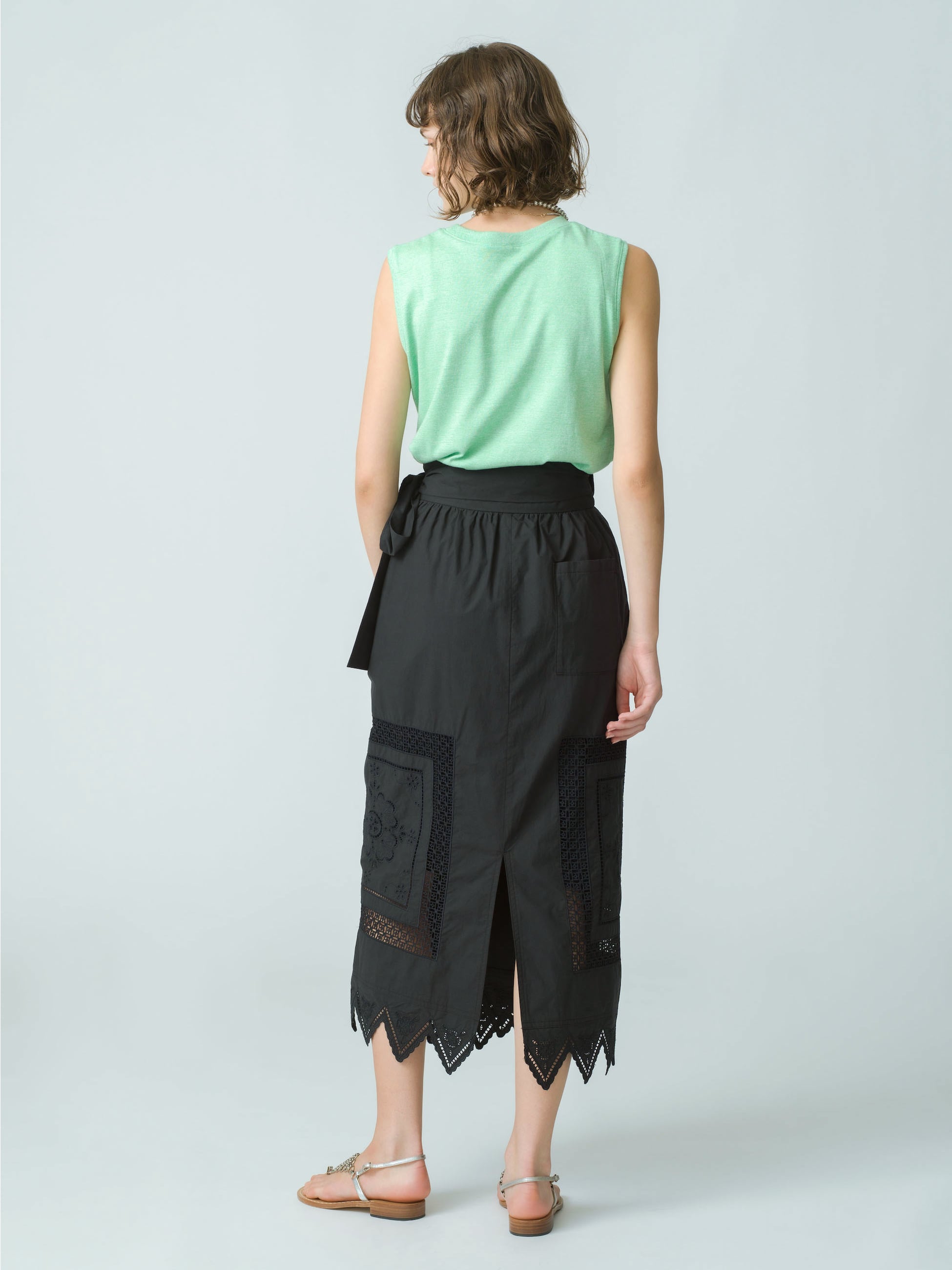 Embroidery Lace Wrap Skirt｜Ron Herman(ロンハーマン)｜Ron Herman