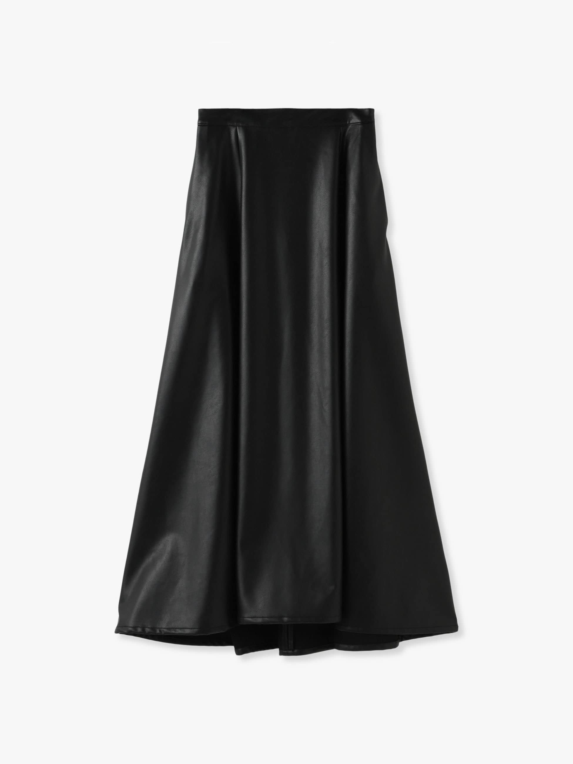 Fake Leather Skirt