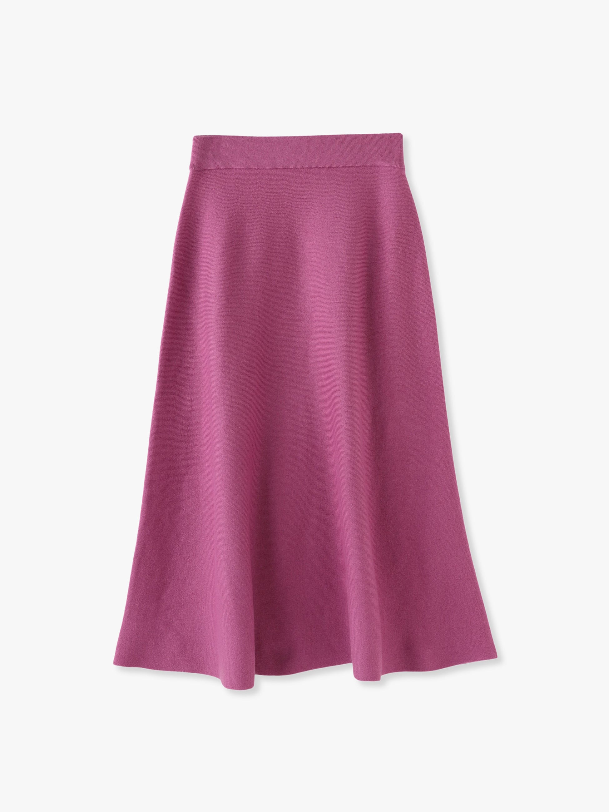 Soft Smooth Knit Skirt (navy/purple)｜ebure(エブール)｜Ron Herman