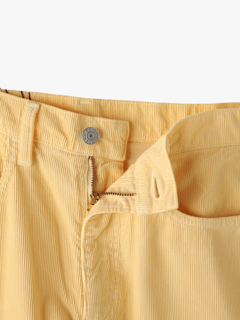 Cords Color Pants 詳細画像 yellow 4