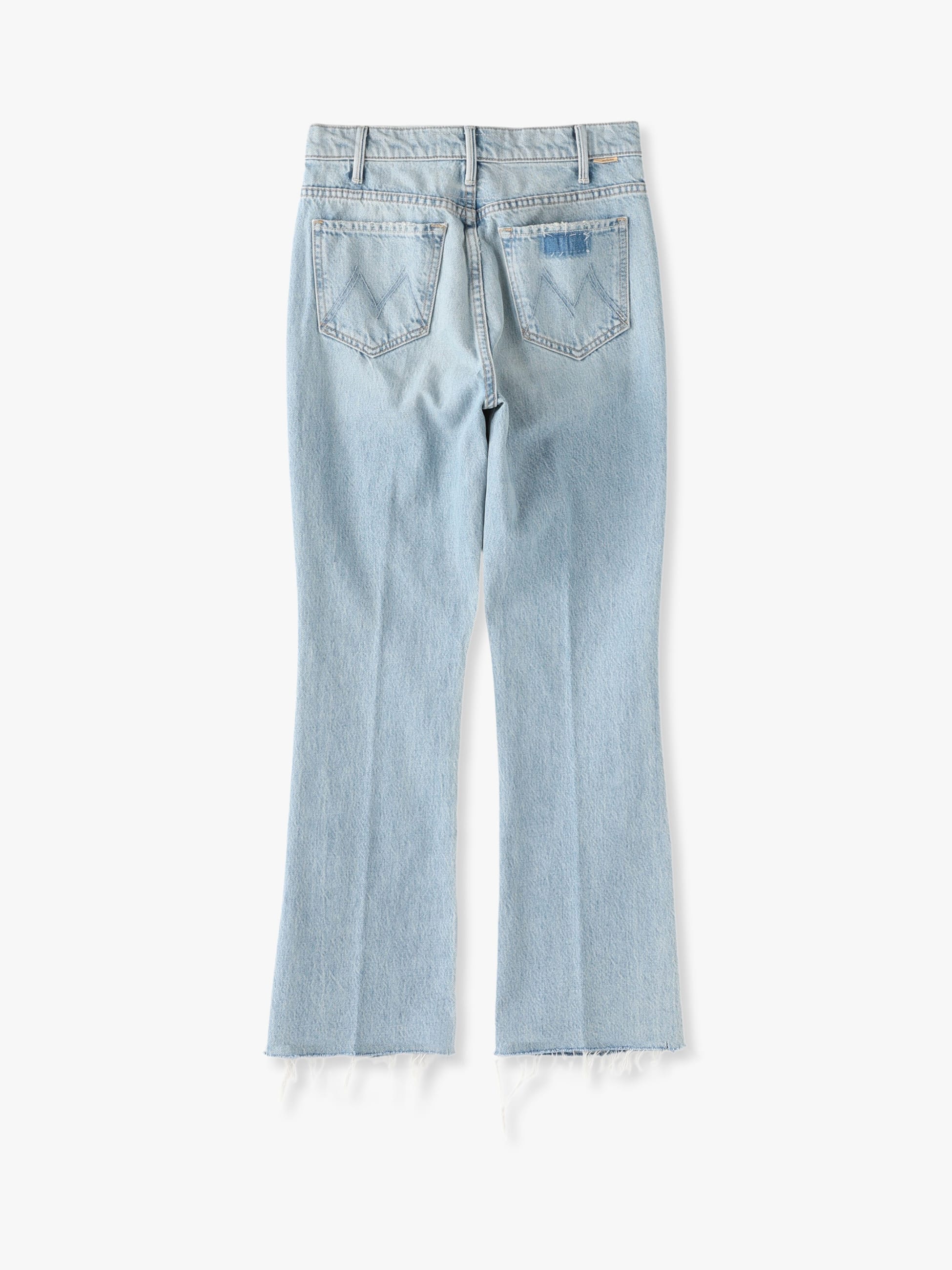 The Hustler Ankle Fray Denim Pants (light blue)｜MOTHER(マザー