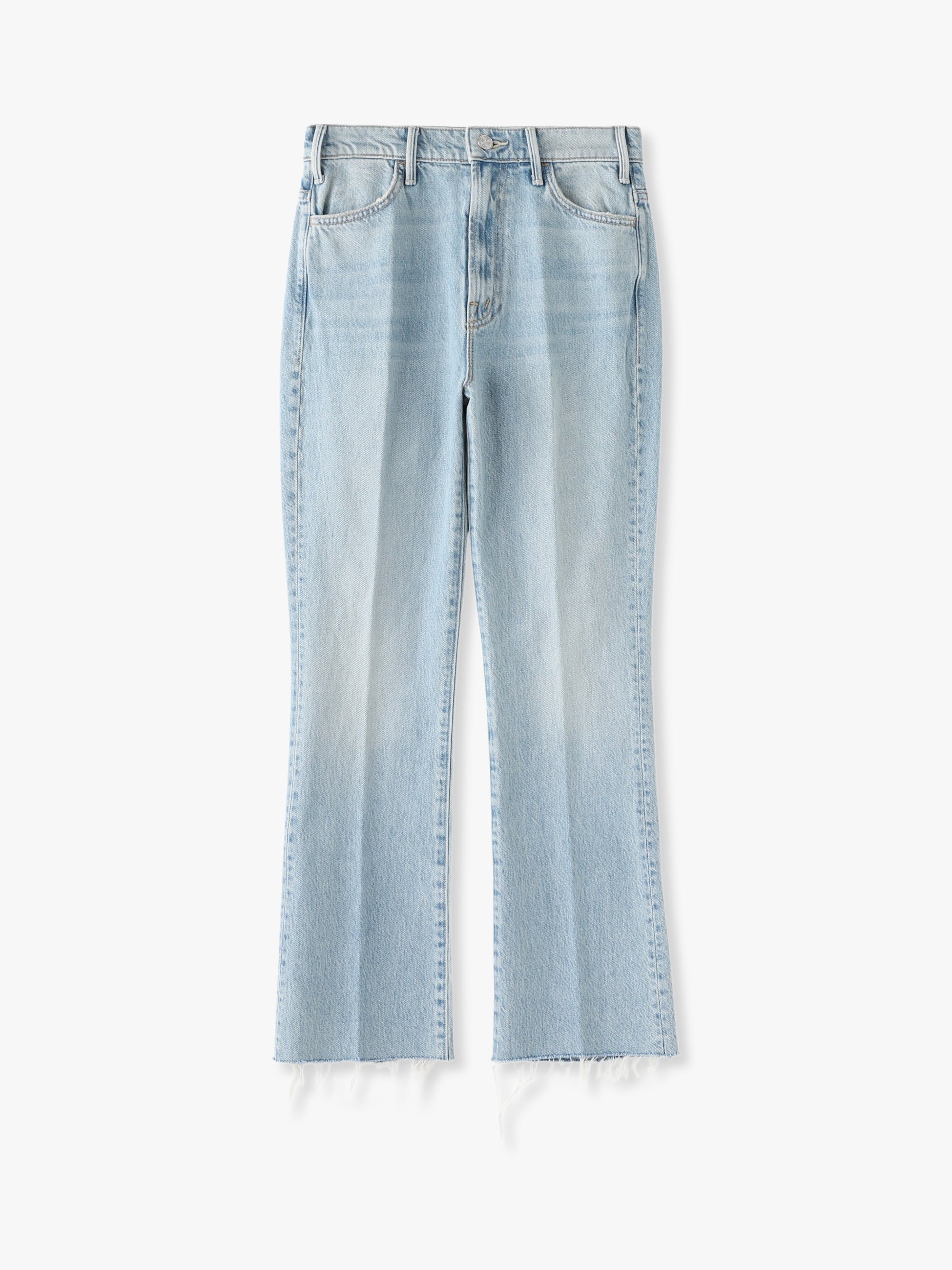 The Hustler Ankle Fray Denim Pants (light blue)｜MOTHER(マザー