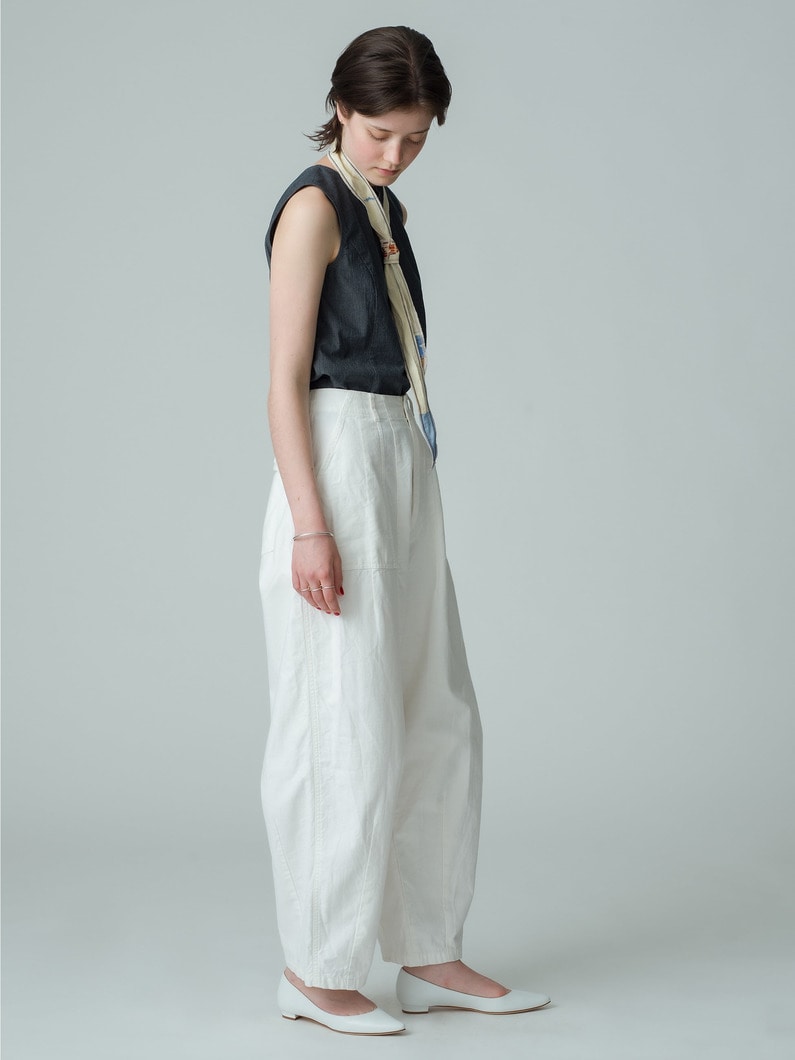 Wide Military Pants 詳細画像 white 2