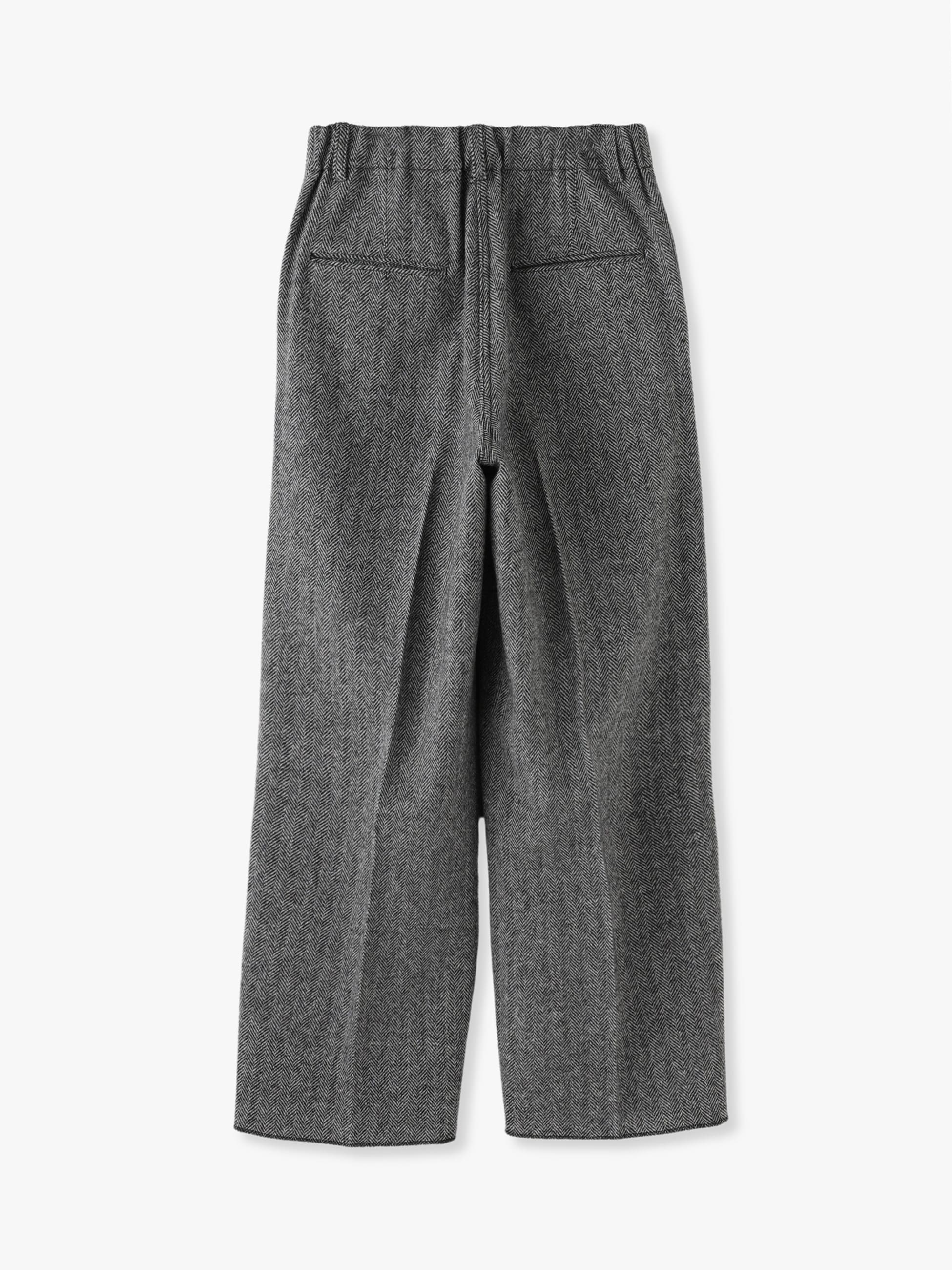 Wide Wool Herringbone Pants｜UNION LAUNCH(ユニオンランチ)｜Ron Herman